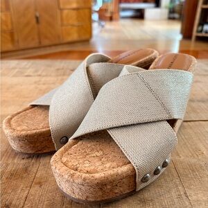 Lucky Brand Valmai Wedge Sandal